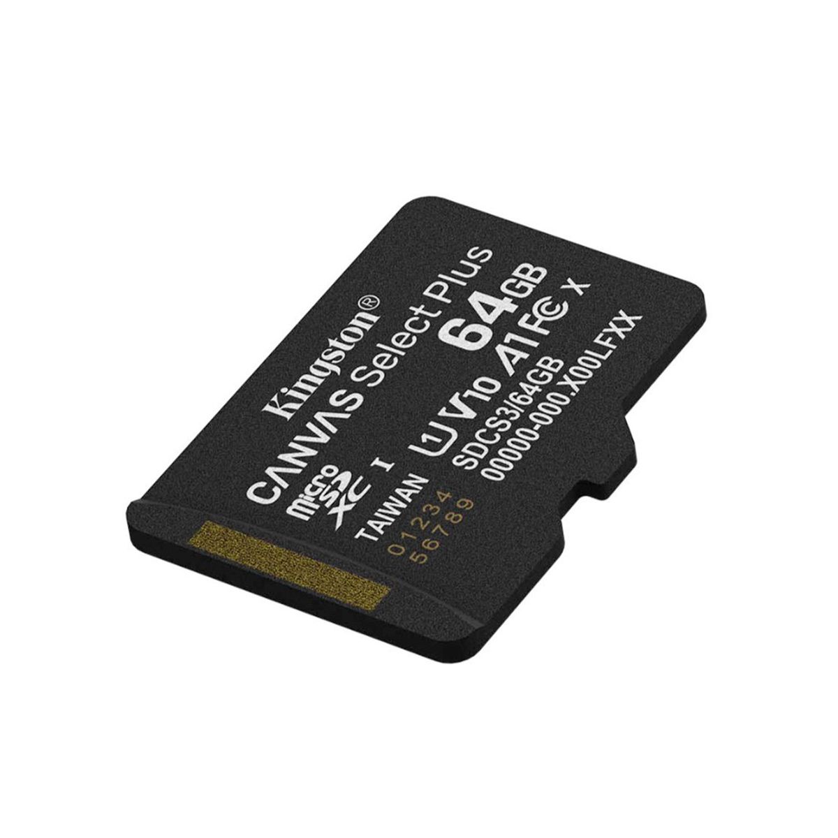 KINGSTON - MEMORIA MICROSD KINGSTON CANVAS 64GB 100MB-S PN SDCS3-64GB