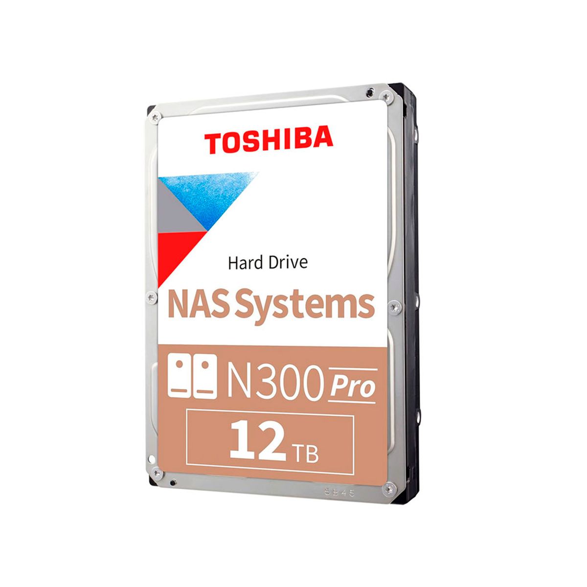 TOSHIBA - DISCO DURO TOSHIBA N300 PRO HDWG51CXZSTB 12TB 3.5 PULGADAS SATA 6GBPS 7200 RPM CACHE 512MB PARA NAS 24X7 PN HDWG51CXZSTB