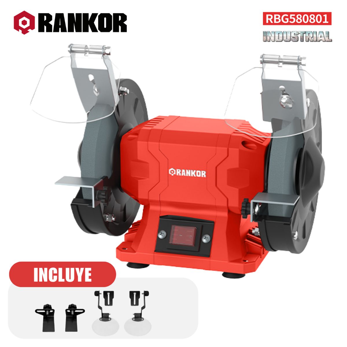 RANKOR - Esmeril de Banco 280W RANKOR RBG280601