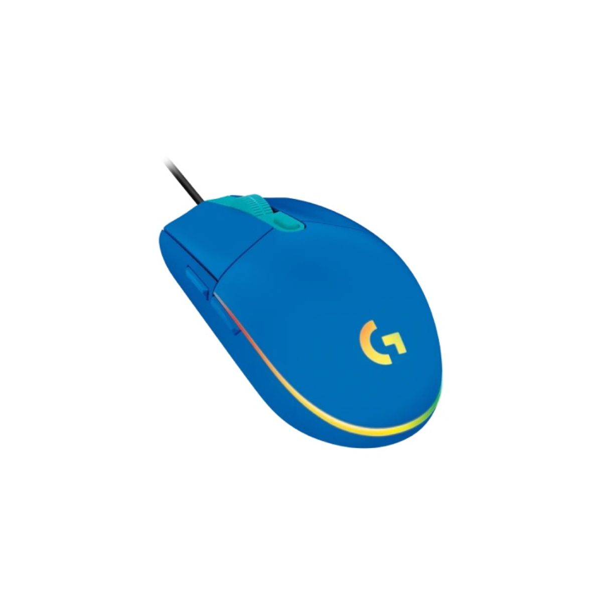 LOGITECH - Logitech Mouse G203 Gaming LightSync Blue