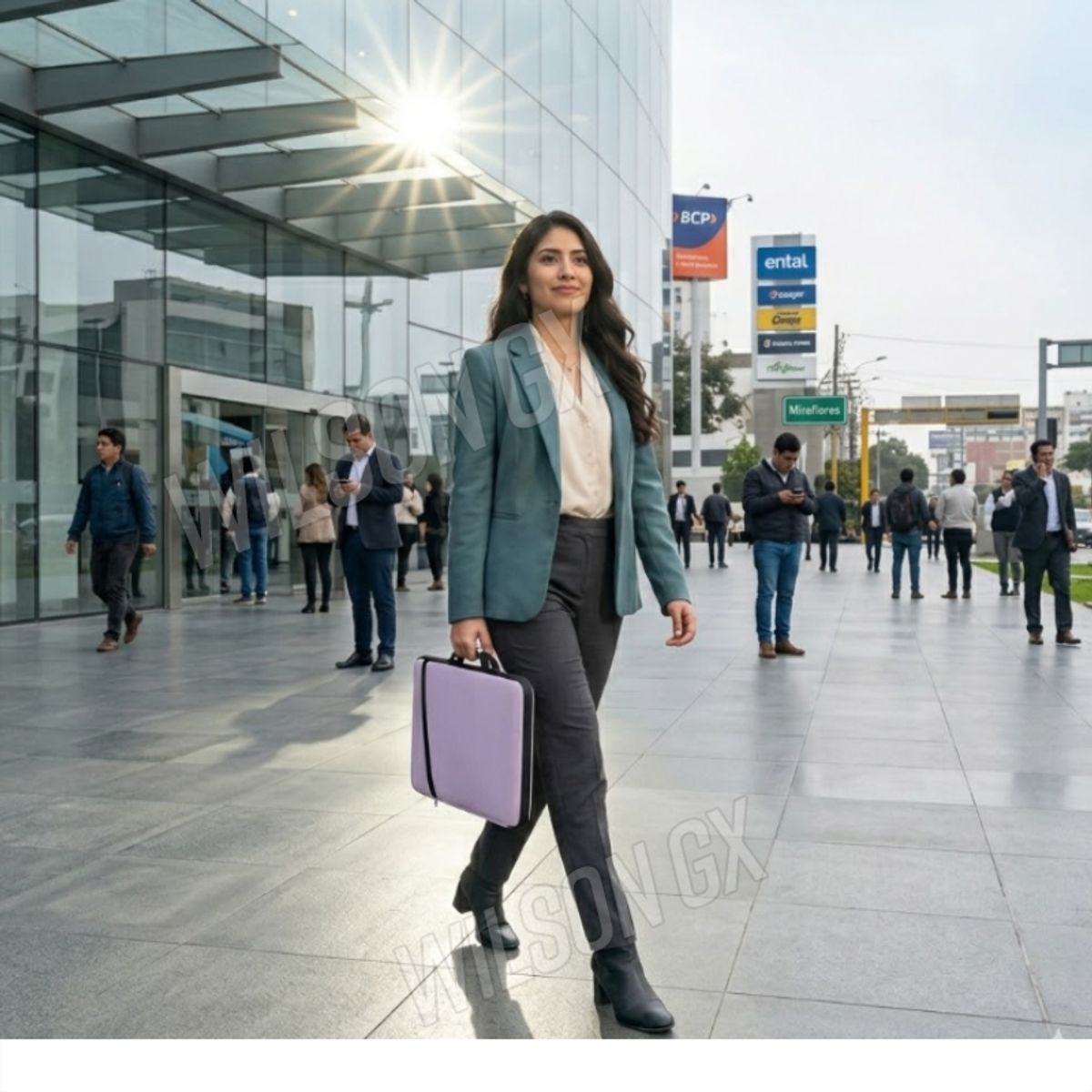 GENERICO - Funda para Laptop de 14 a 15.6 Mujer Diseño Elegante Cuerina Texturizada