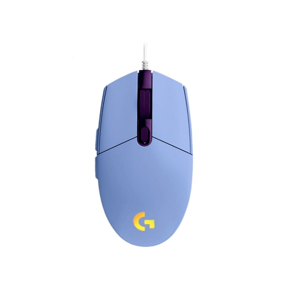 LOGITECH - Logitech Mouse G203 Gaming LightSync Lilac