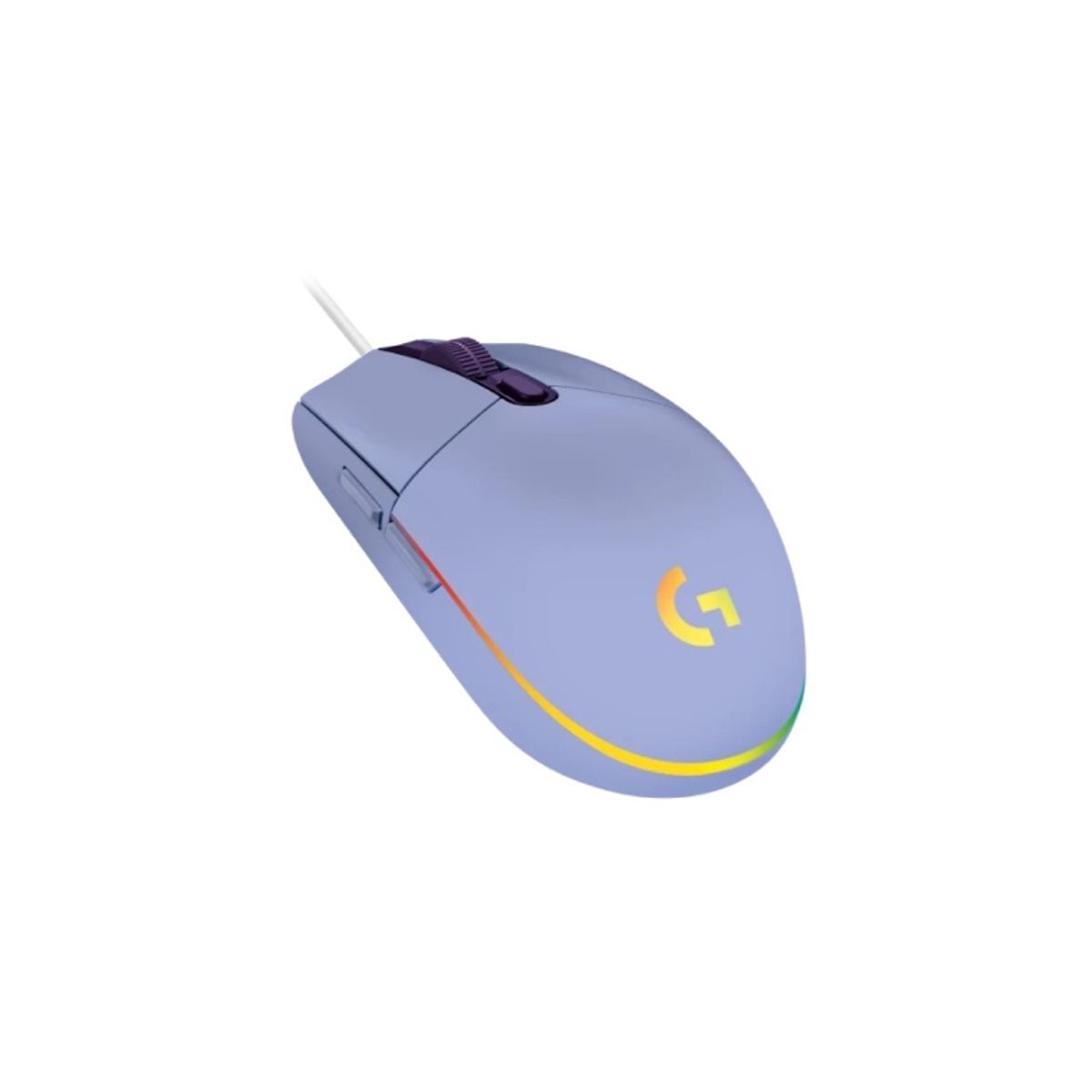 LOGITECH - Logitech Mouse G203 Gaming LightSync Lilac