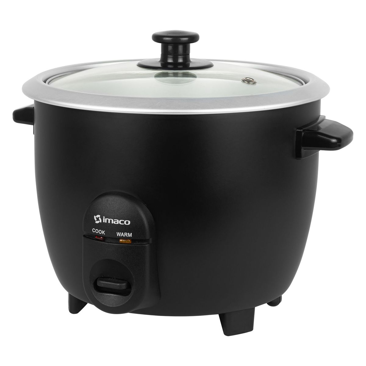 IMACO - Olla arrocera 1.5 litros tapa/vidrio RC15N Imaco