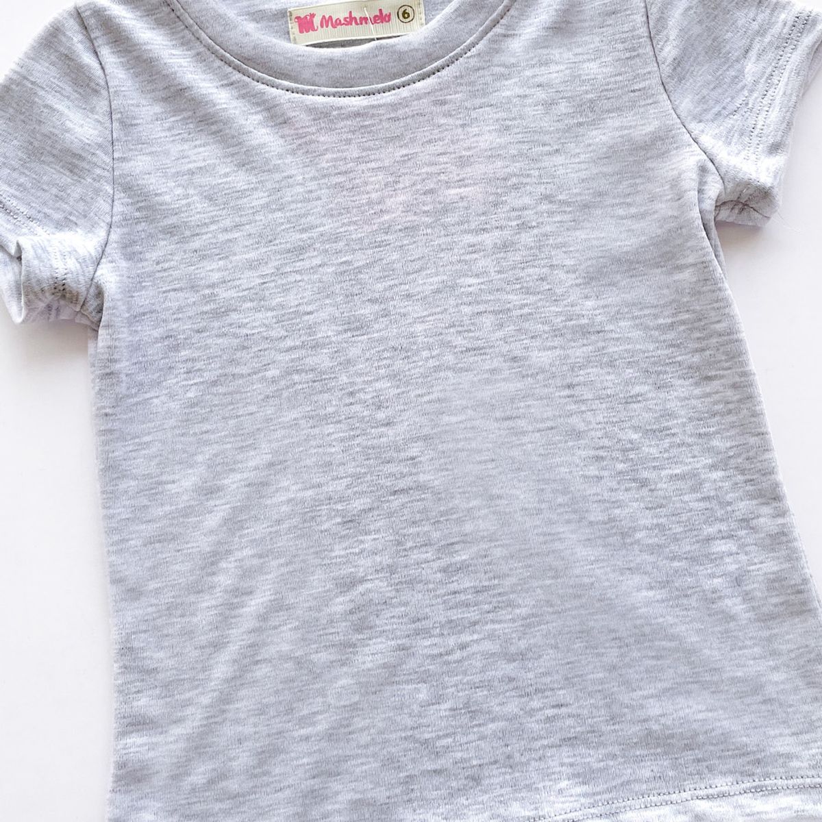 KIDS MASHMELO - Polo Básico Cuello Redondo para niñas Kids Mashmelo