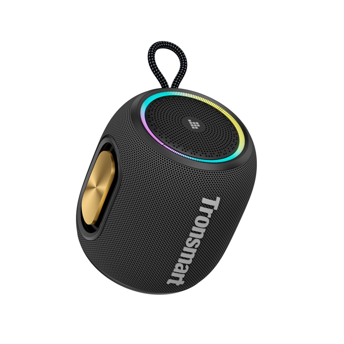 TRONSMART - PARLANTE PORTATIL TRONSMART T8 MINI 16W RMS BLUETOOTH IPX7 RESISTENTE AL AGUA TWS BATERIA 20 HORAS RADIO FM TF NEGRO PN 1257632