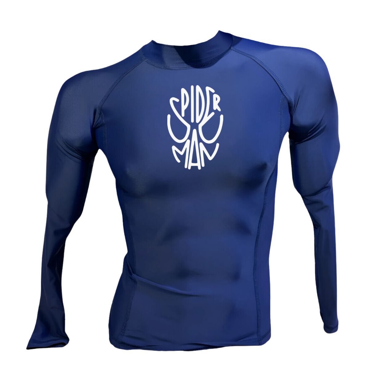 AQUA&MODA - LICRA CON PROTECCION UV AQUAMODA LAMLARÑ4BRA ARÑ4A UNISEX AZUL LOGO BLANCO REFLECTIVO