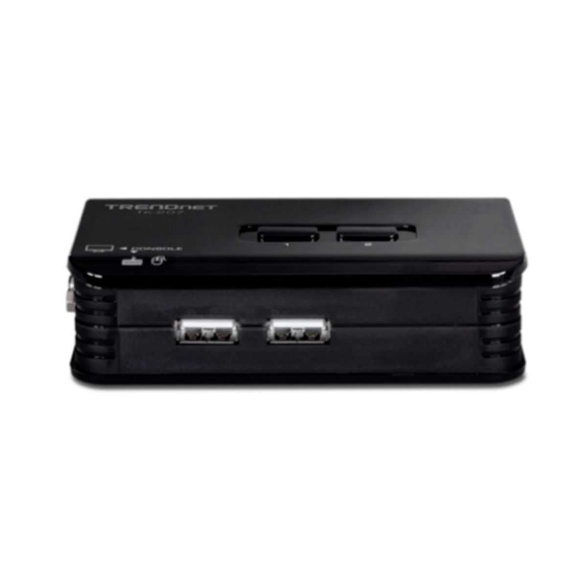 TRENDNET - SWITCH KVM TRENDNET DE ESCRITORIO 2 PUERTOS VGA-USB P-N TK-207K