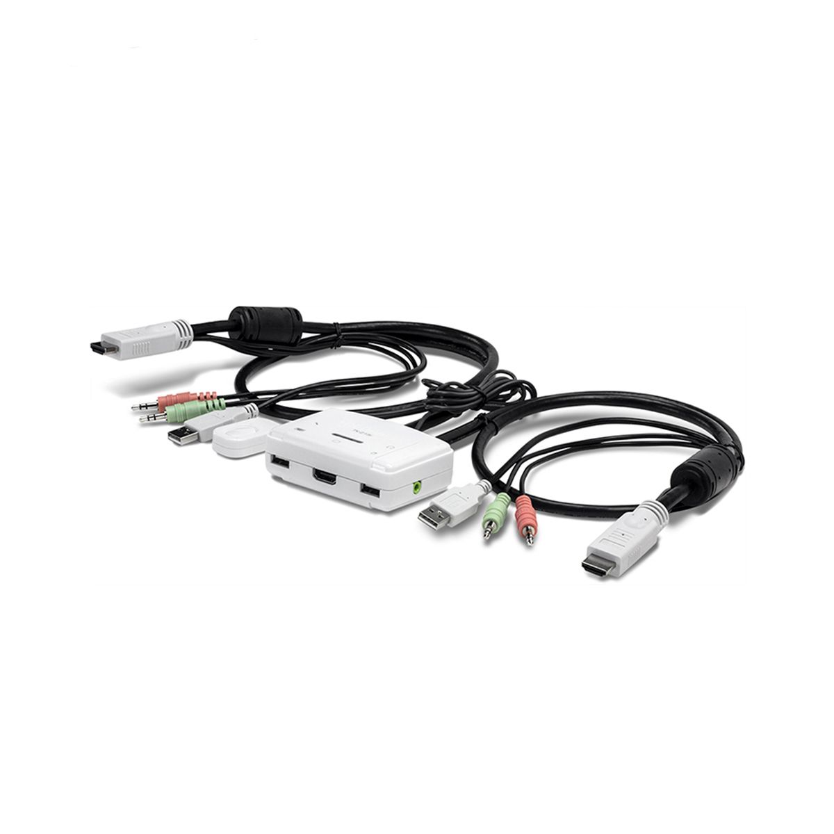 TRENDNET - SWITCH KVM TRENDNET DE ESCRITORIO 2 PUERTOS HDMI-USB-AUDIO P-N TK-215I