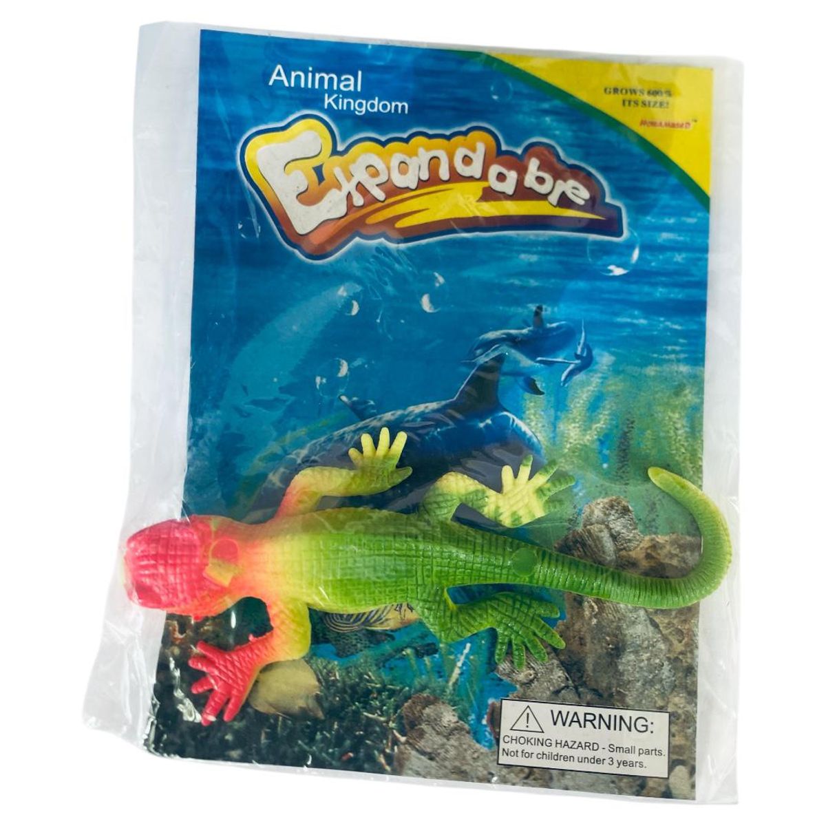 GENERICO - Pack 2  Reptiles que crecen en el agua ,Sorpresas