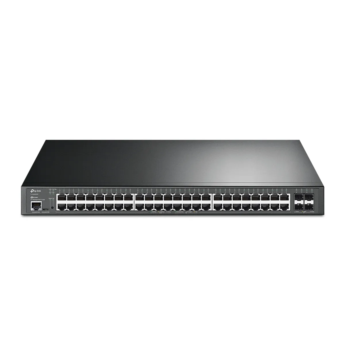 TP LINK - Conmutador administrado JetStream de 48 puertos Gigabit