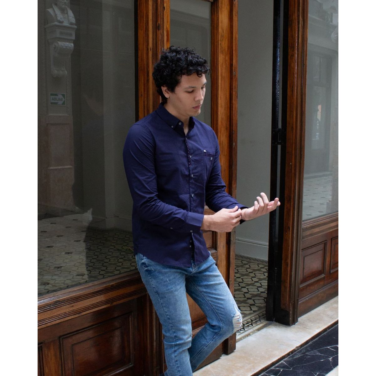 ALDO'S SINCE 1986 - CAMISA CLÁSICA DE VESTIR