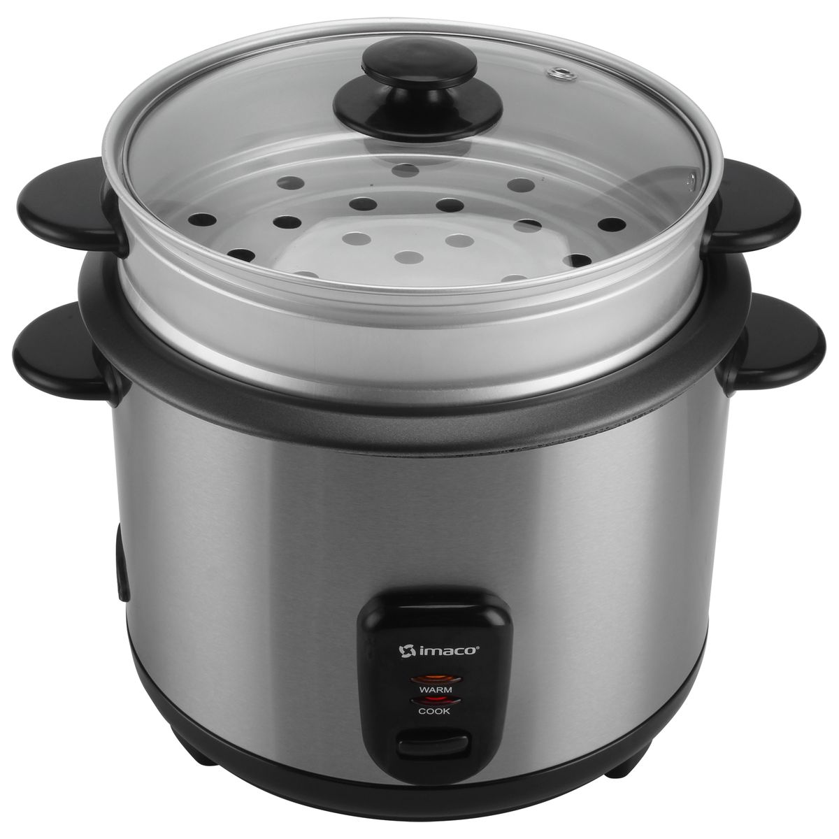 IMACO - Olla arrocera 1.8 litros C/gris RC018S Imaco