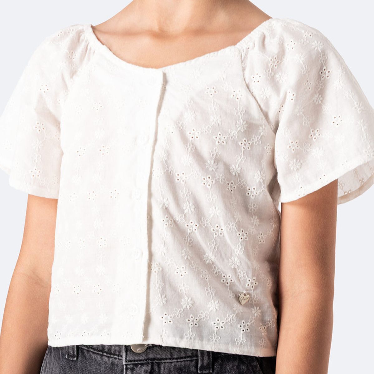 Pionier - Blusa Moda Claudih Brodery Niña