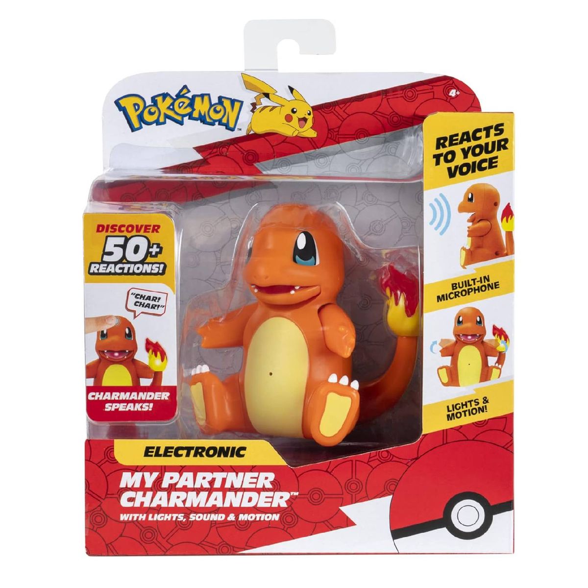 POKEMON - Pokemon Figure Charmander Deluxe Con Sonidos