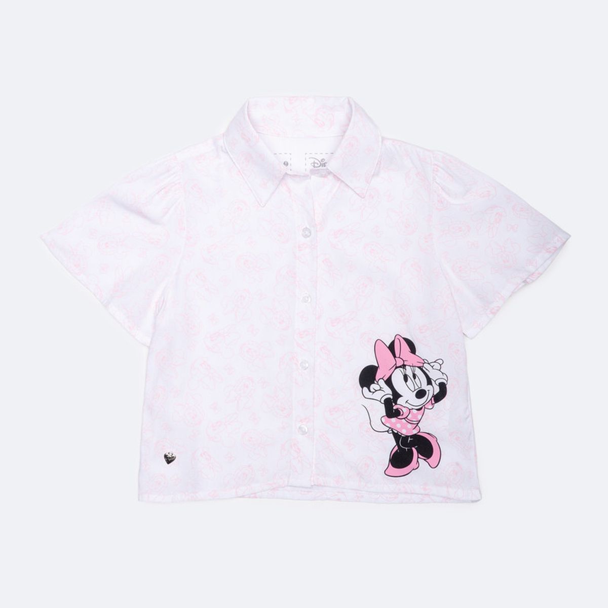 Pionier - Blusa Moda Danat-Disney Popelina Niña
