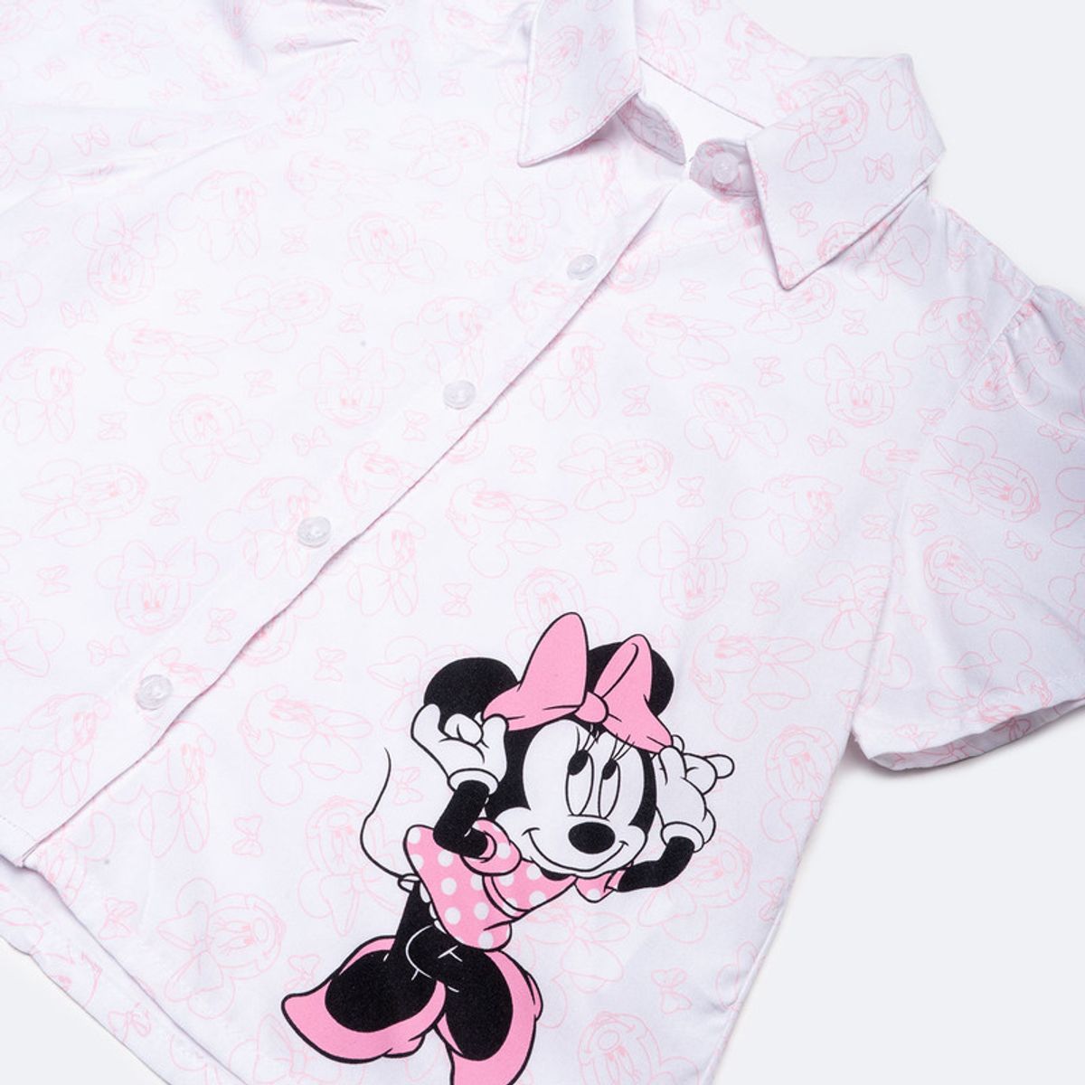 Pionier - Blusa Moda Danat-Disney Popelina Niña