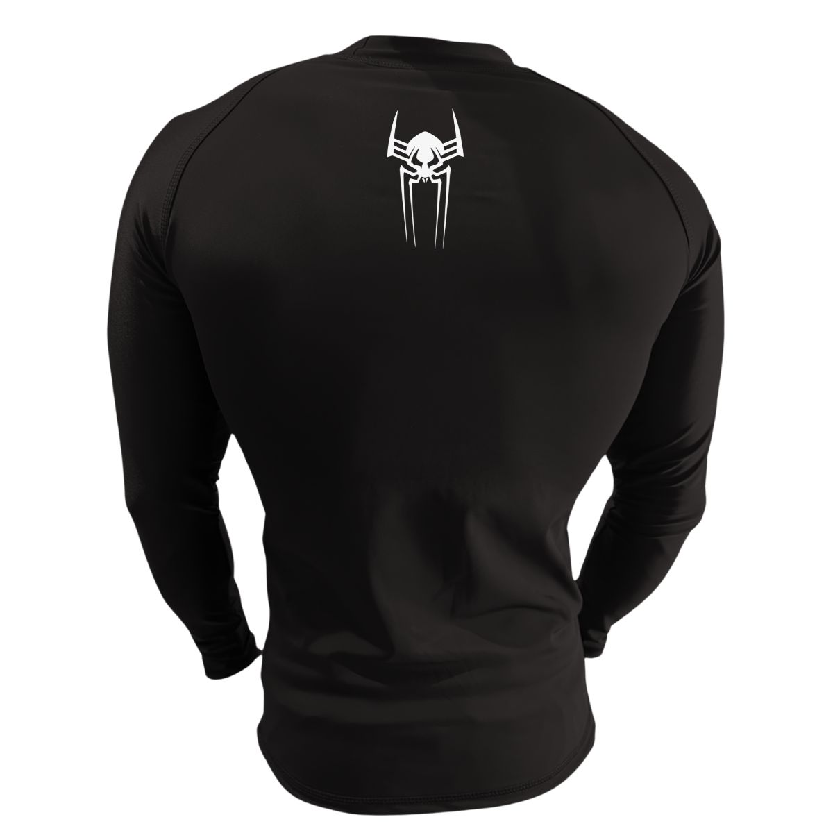 AQUA&MODA - LICRA CON PROTECCION UV AQUAMODA LAMLARÑ6BRN ARÑ6N UNISEX NEGRO LOGO BLANCO REFLECTIVO