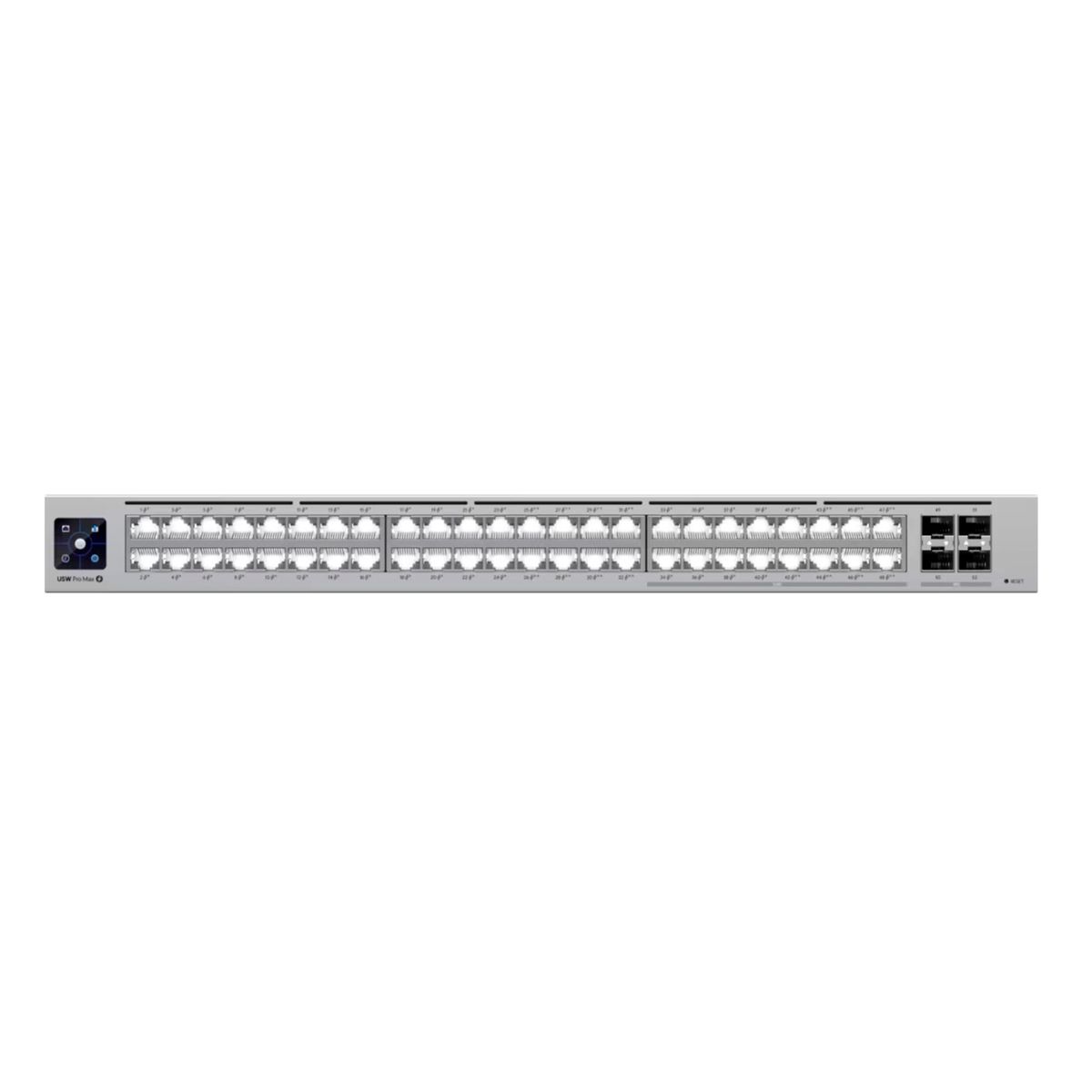 UBIQUITI - SWITCH UBIQUITI PRO-MAX 48 PUERTOS 2.5GE 720W  PN USW-PRO-MAX-48-POE