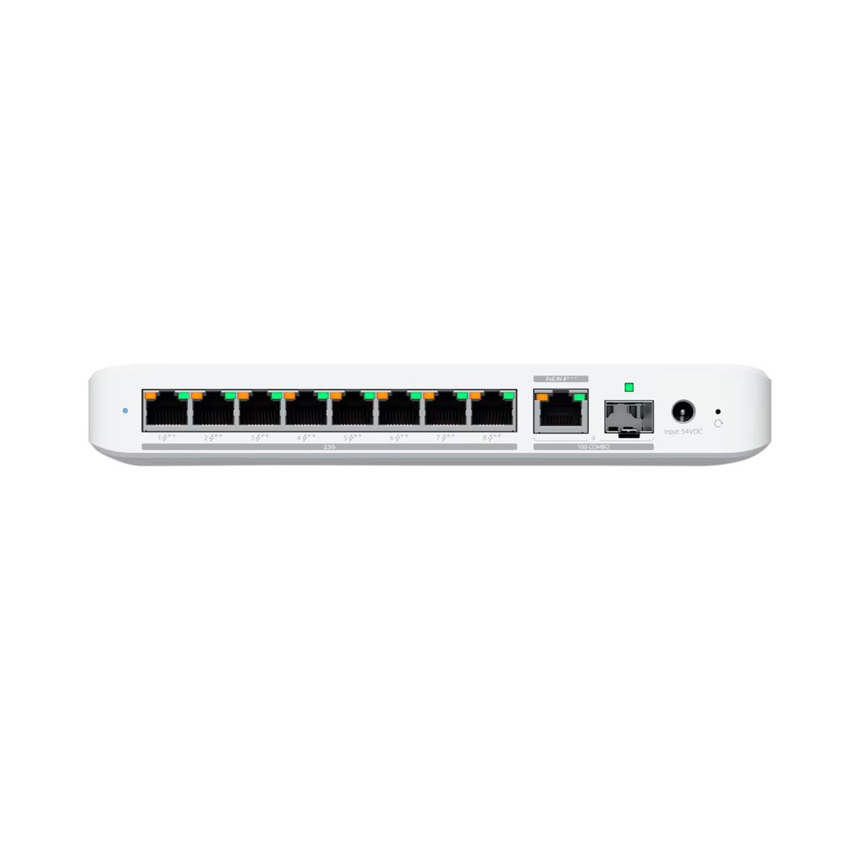 UBIQUITI - SWITCH UBIQUITI UNIFI USW-FLEX-2.5G-8-POE 8 PUERTOS 2.5GBE 1 SFP 10G POE ALIMENTACION USB C GESTIONABLE PN USW-FLEX-2.5G-8-POE