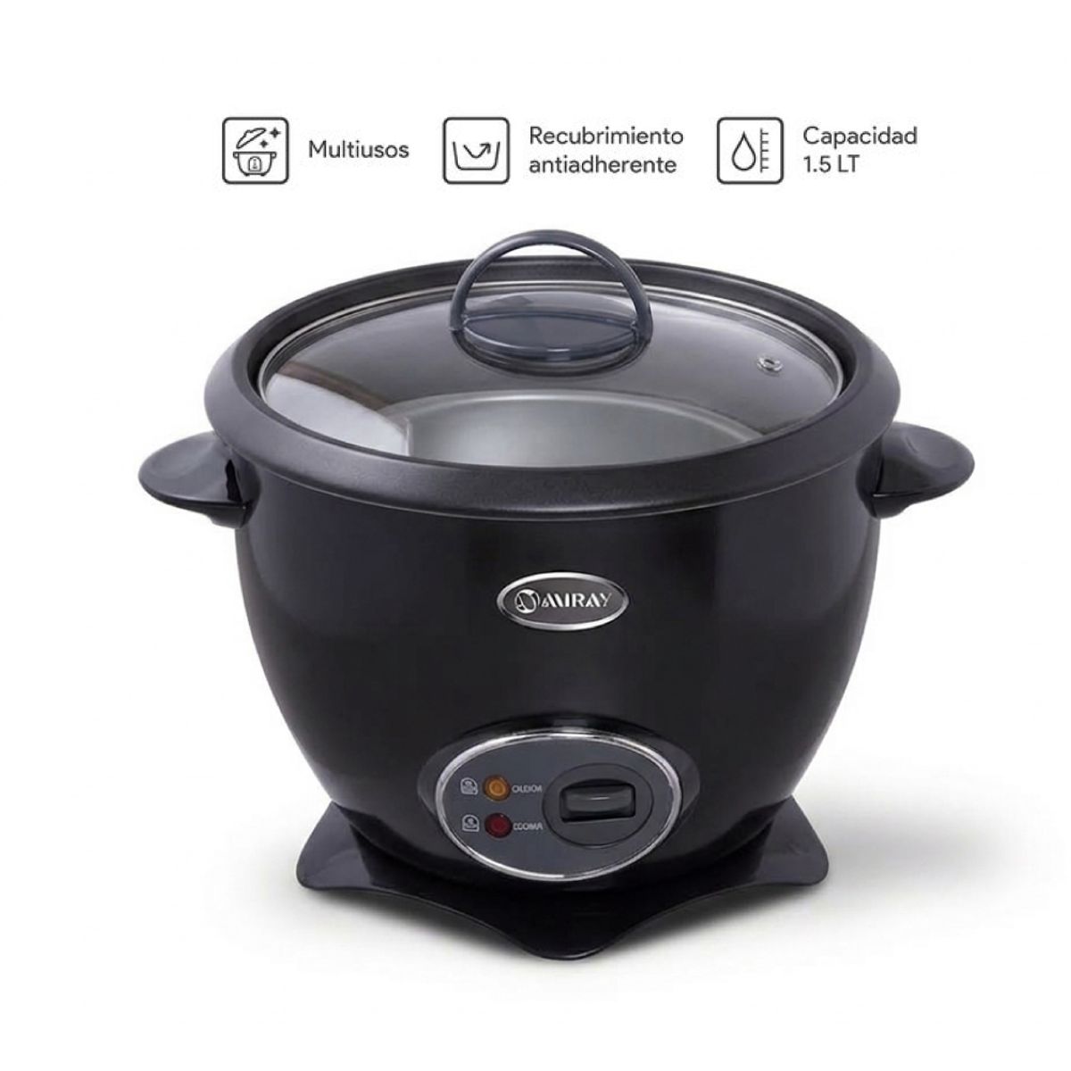 MIRAY - Olla Arrocera Miray OM-T337N 1.5Lts 500w