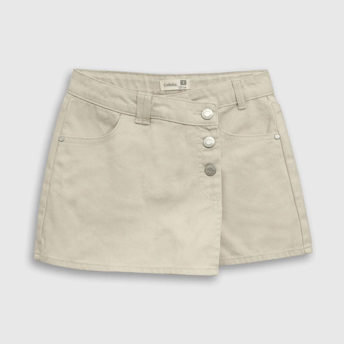 COLLOKY - Falda Casual Kid Niña Beige