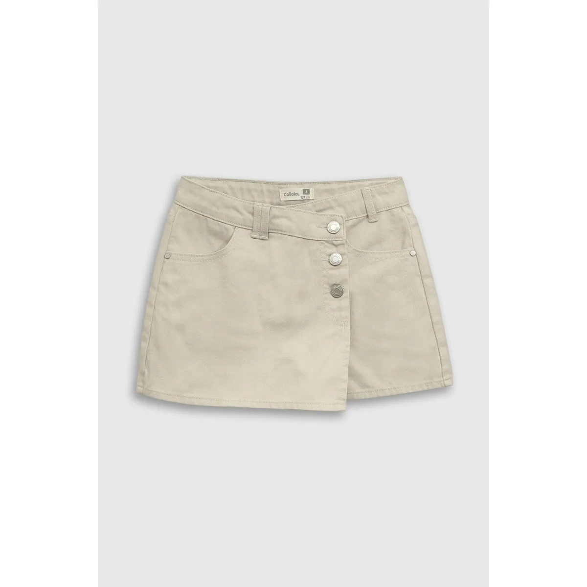 COLLOKY - Falda Casual Kid Niña Beige