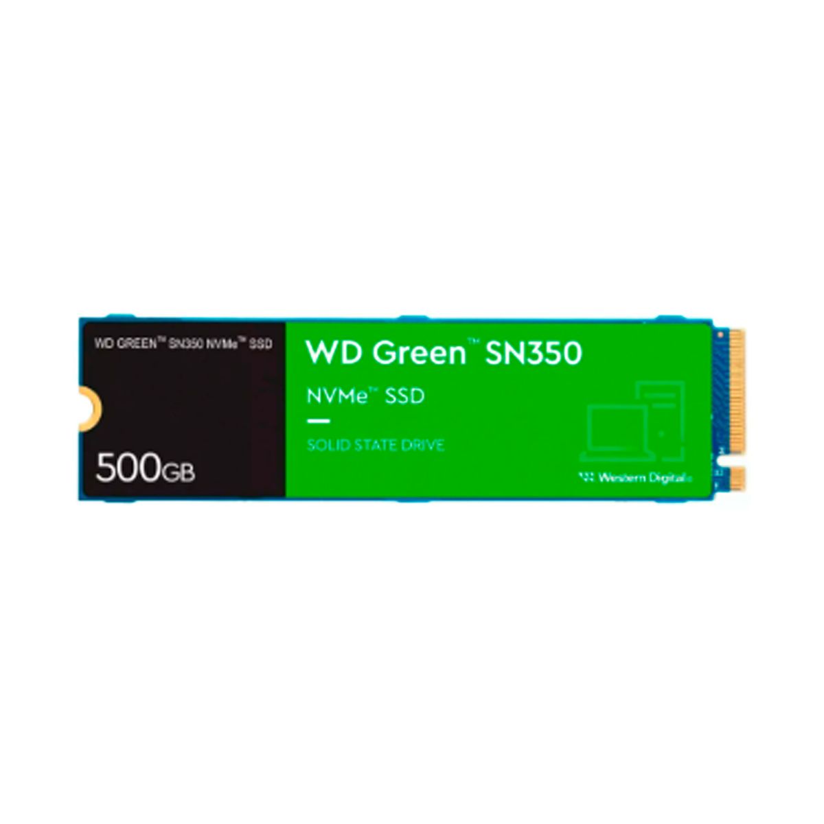 WESTER DIGITAL - DISCO SSD INTERNO WD SN350 500GB M.2 GREEN - P-N WDS500G2G0C