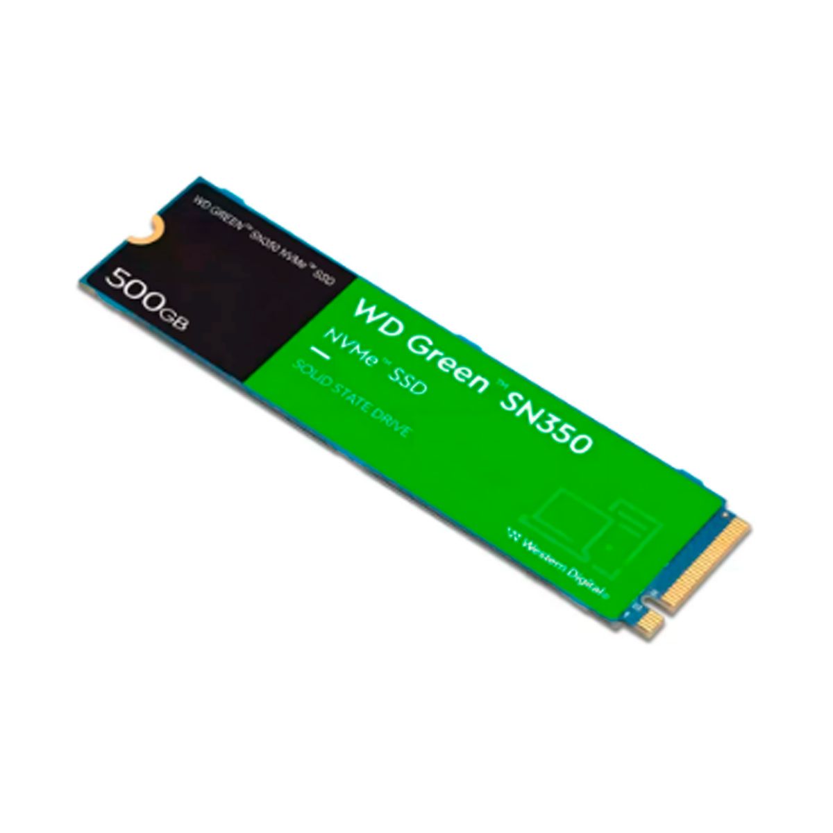 WESTER DIGITAL - DISCO SSD INTERNO WD SN350 500GB M.2 GREEN - P-N WDS500G2G0C