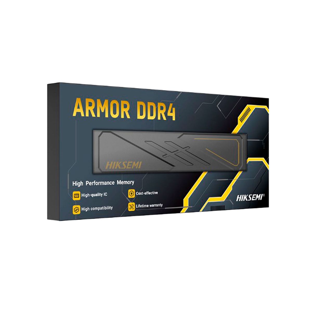 GENERAL - MEMORIA RAM HIKSEMI ARMOR 16GB DDR4 3200 MHZ UDIMM PN HSC416U32D216G