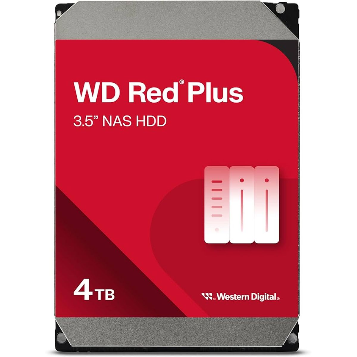 WESTERN DIGITAL - Disco Duro Western Digital WD40EFZZ 4TB Red Plus SATA 5400RPM