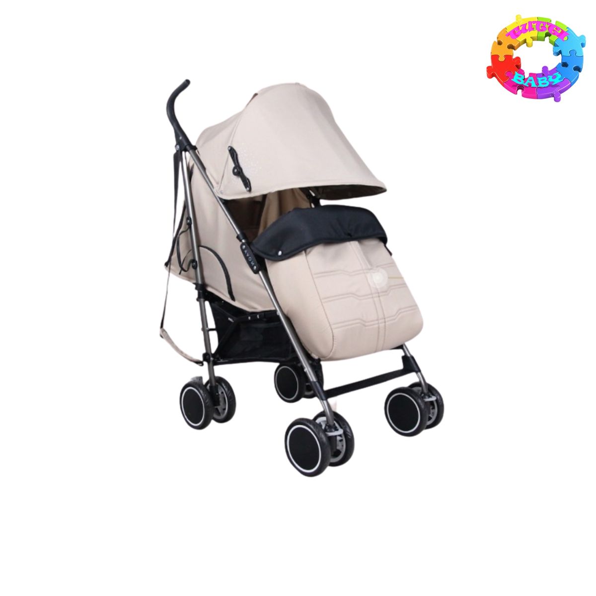 HI BABY - COCHE BASTON LUJO CON PROTECTOR UV NOVA