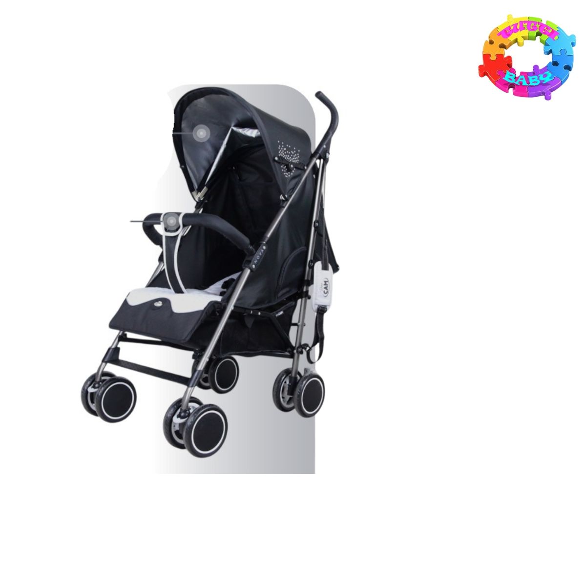 HI BABY - COCHE BASTON LUJO CON PROTECTOR UV NOVA