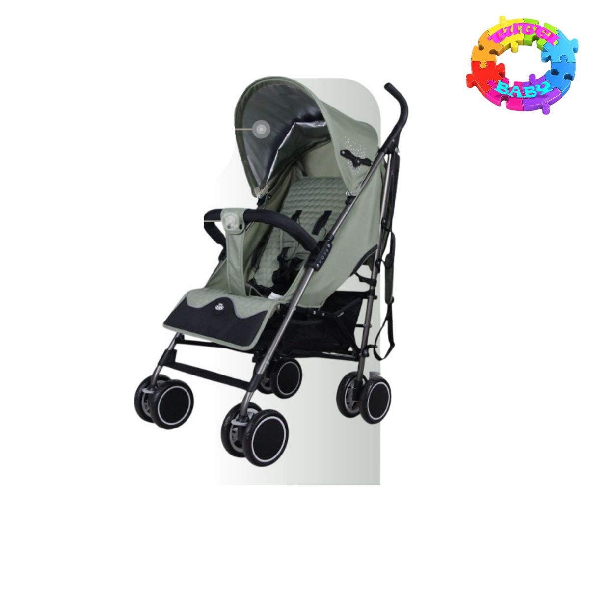 HI BABY - COCHE BASTON LUJO CON PROTECTOR UV NOVA