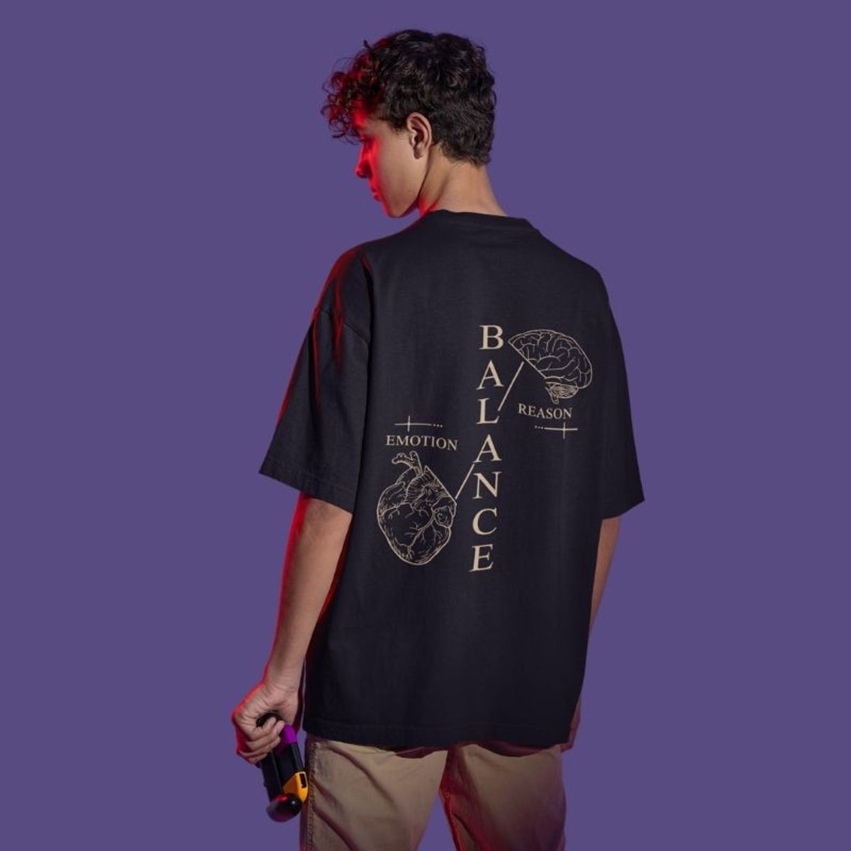 GENERICO - Polo oversize streetwear  - ECLIPSE