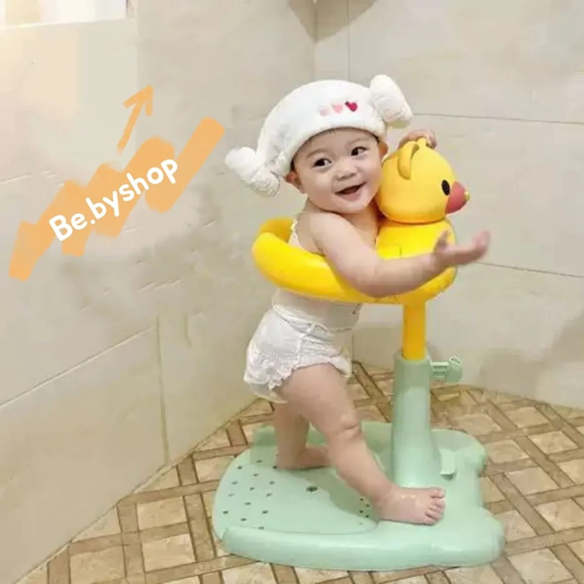 GENERICO - Soporte Ajustable De Ducha Para Bebes Ergonomico