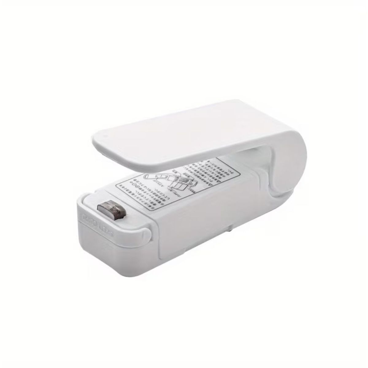 GENERICO - MINI SELLADORA PORTÁTIL BLANCA PARA BOLSAS - CONSERVA ALIMENTOS FRESCOS