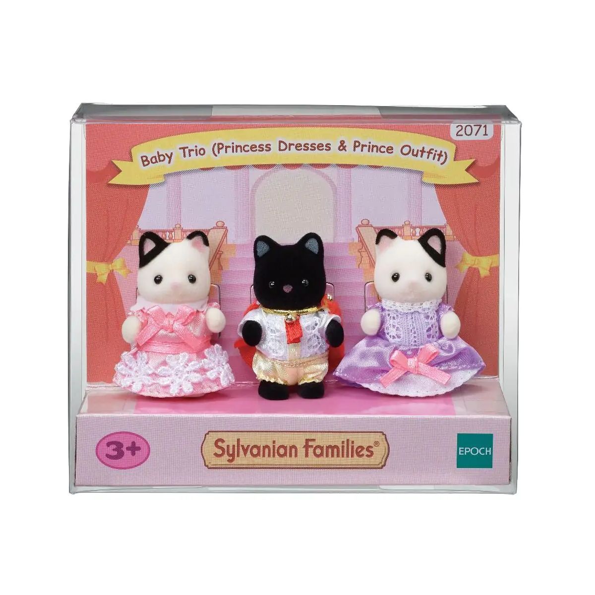 SYLVANIAN FAMILIES - Juguete Sylvanian Ternurin Set Príncipes Trio Babies Original