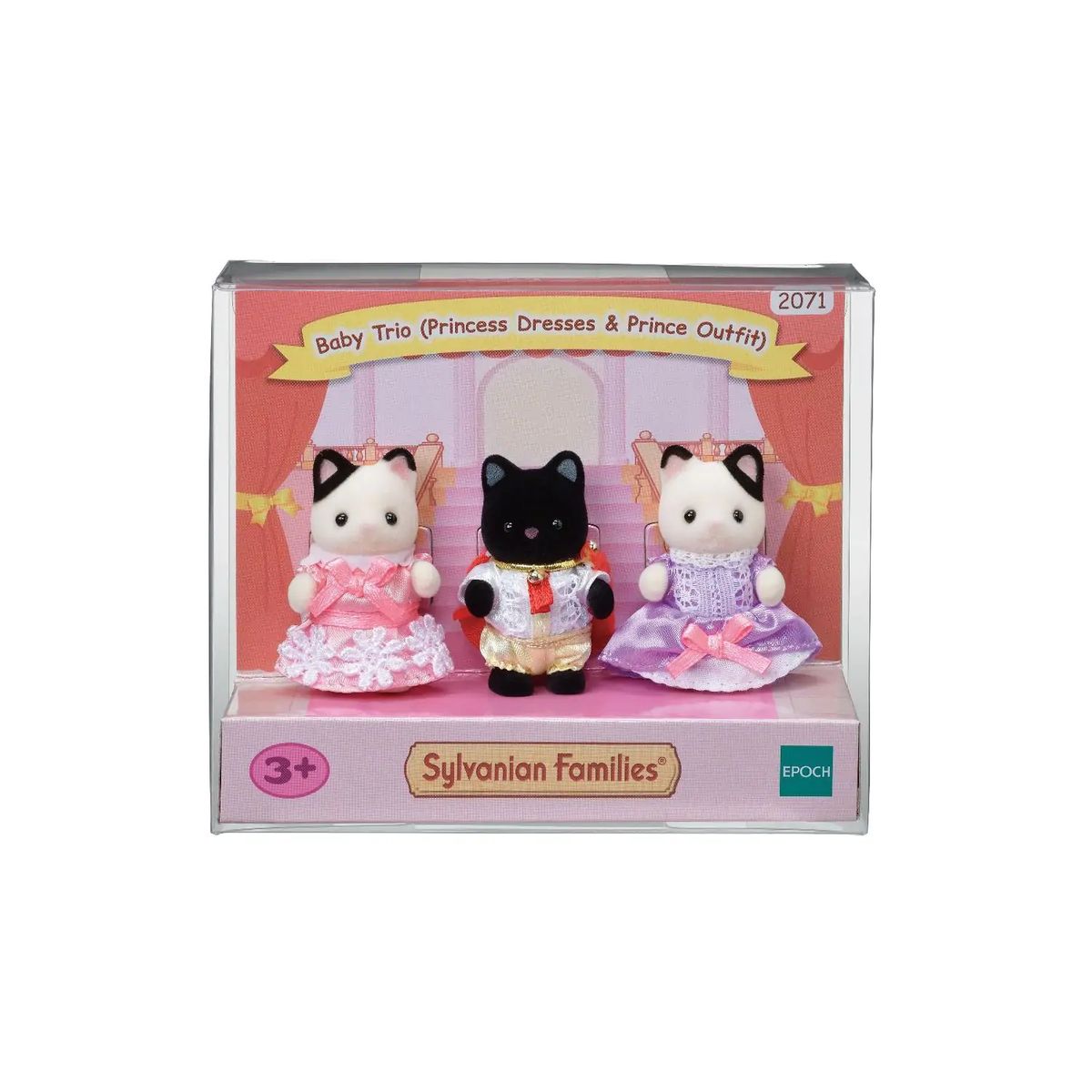SYLVANIAN FAMILIES - Juguete Sylvanian Ternurin Set Príncipes Trio Babies Original