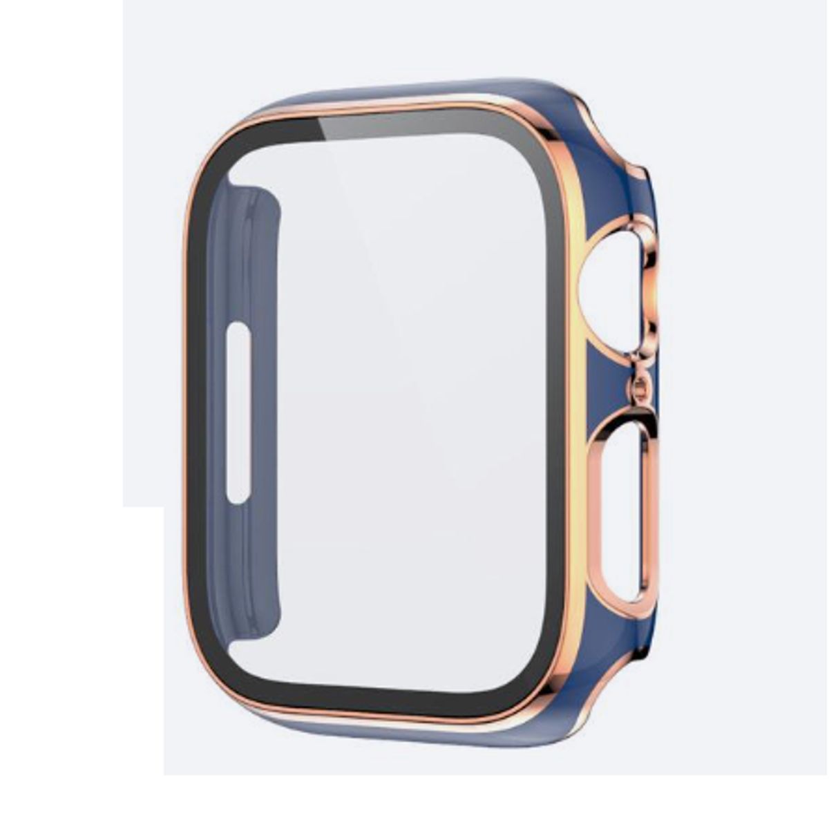 GENERICO - Bumpers para Apple Watch Bordes Dorados 41mm - AZUL