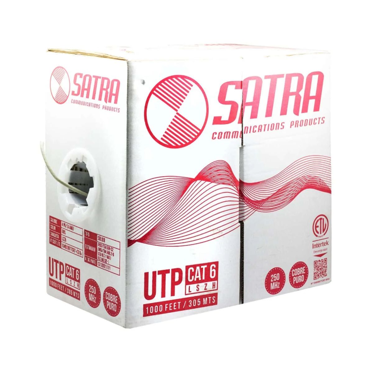 SATRA - Cable UTP Cat 6 SATRA Original Caja 0212021111-RLL