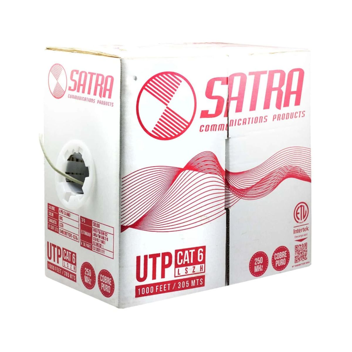 SATRA - Cable UTP Cat 6 SATRA Original Caja 0212021111-RLL