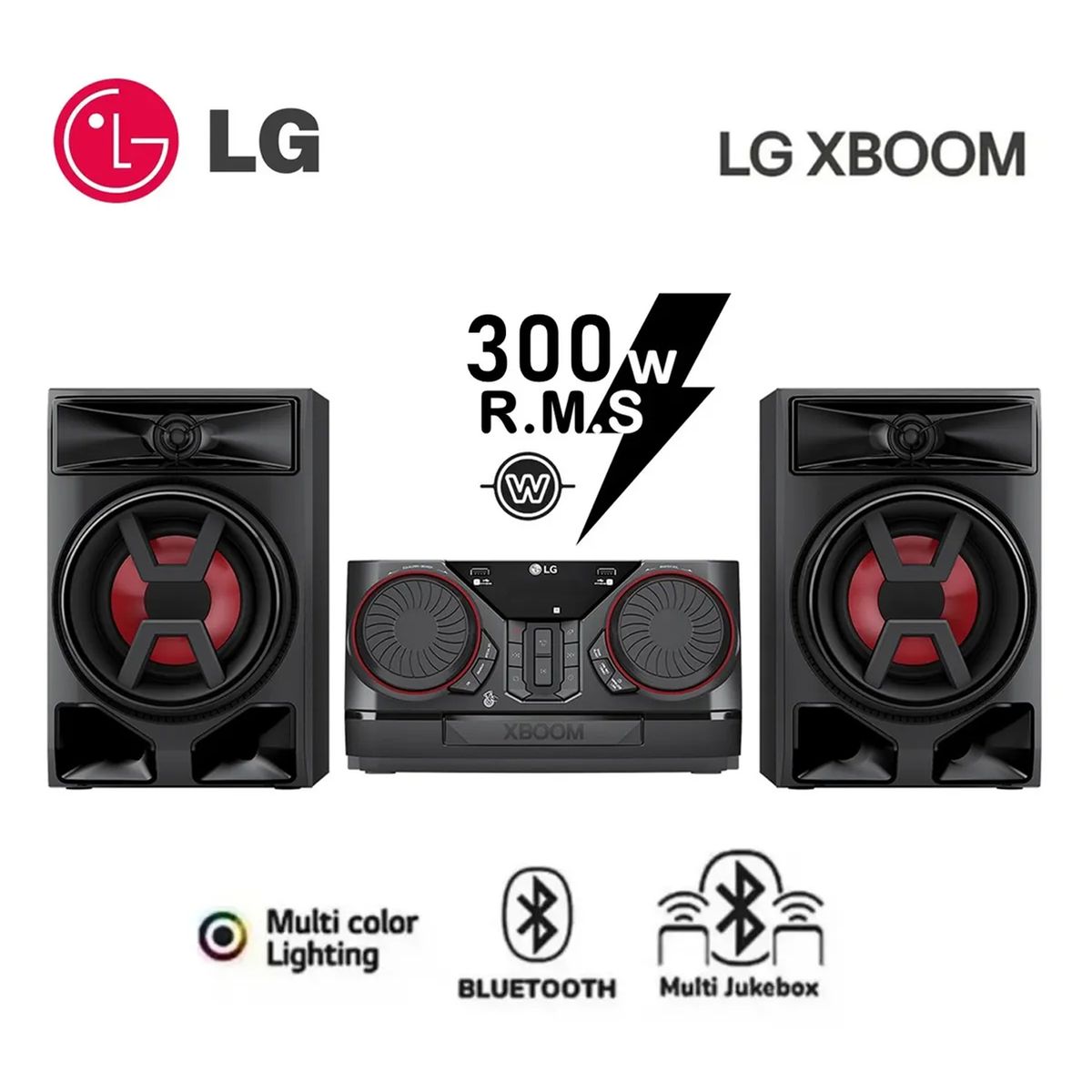 LG - Minicomponente LG XBOOM CK43 300W