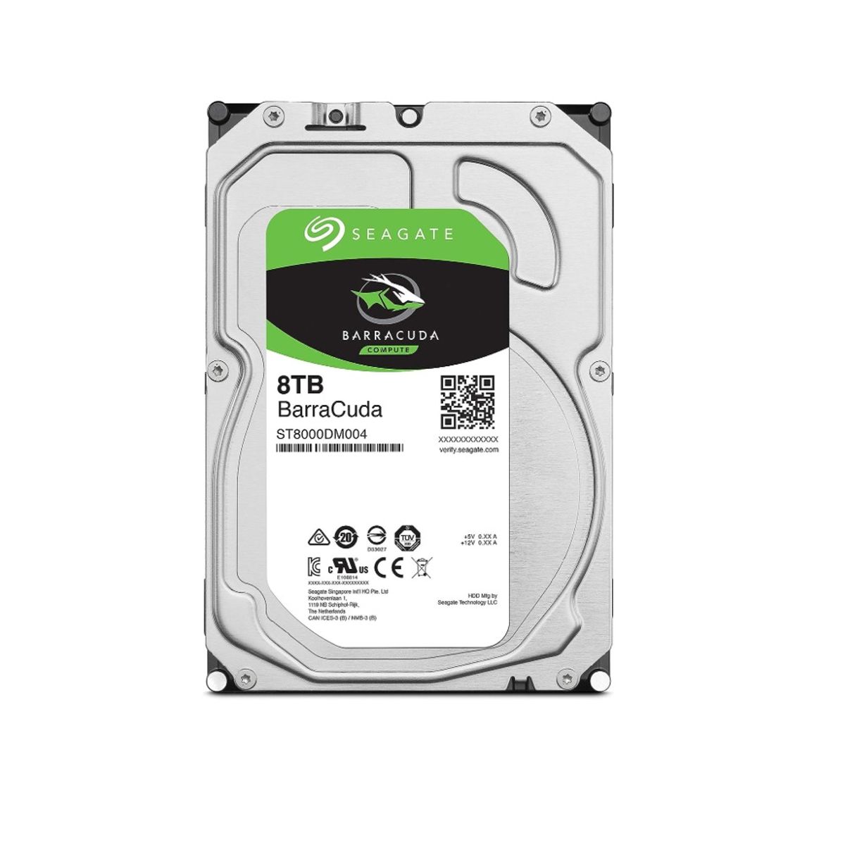 SEAGATE - Disco Duro Seagate Barracuda 8TB SATA 5400rpm Cache 256MB