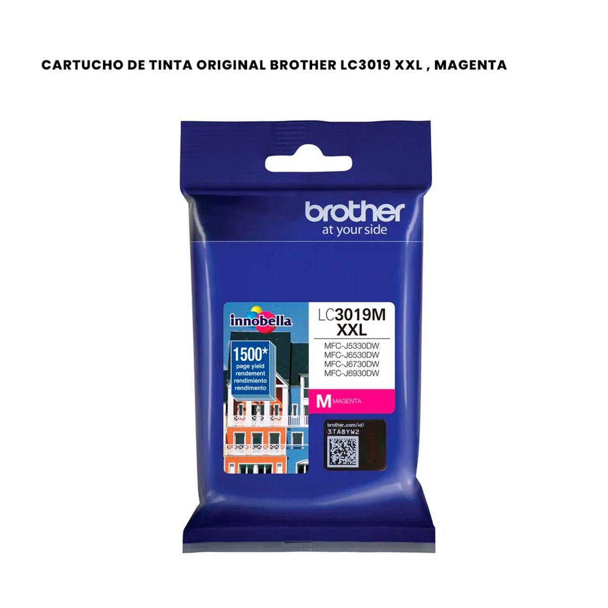 BROTHER - Cartucho de tinta original Brother LC3019 XXL LC3019M, magenta