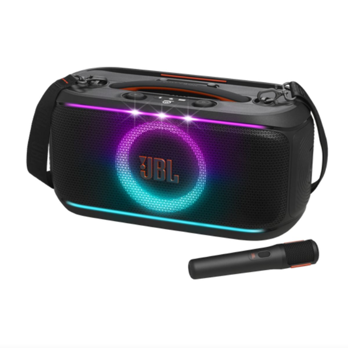 JBL - JBL PARTY BOX ON THE GO 2 + 1 MICROFONO 15 HORAS DE BATERIA