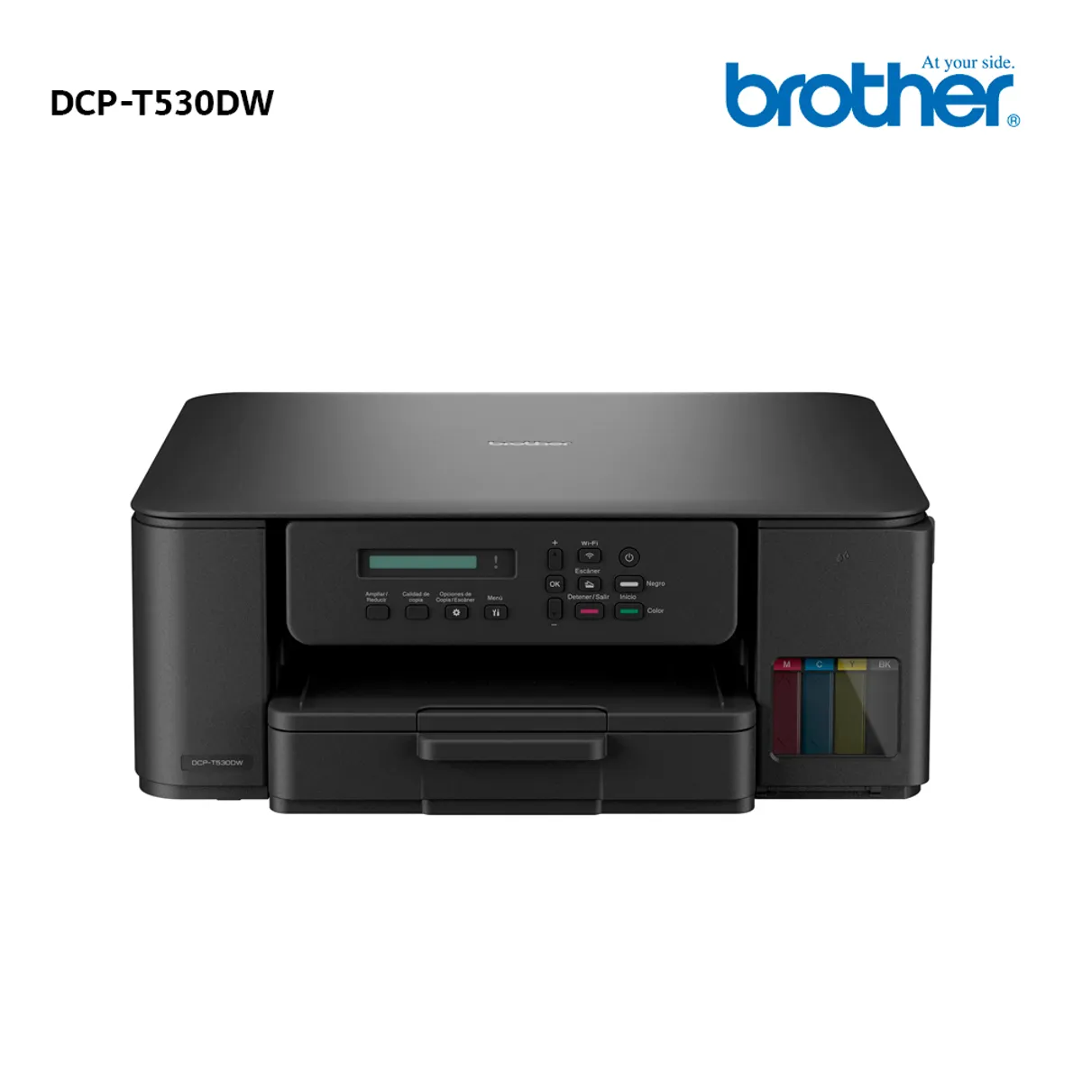 BROTHER - Impresora Multifuncional Brother DCP-T530DW InkBenefit Tank WiFi Dúplex 3 en 1