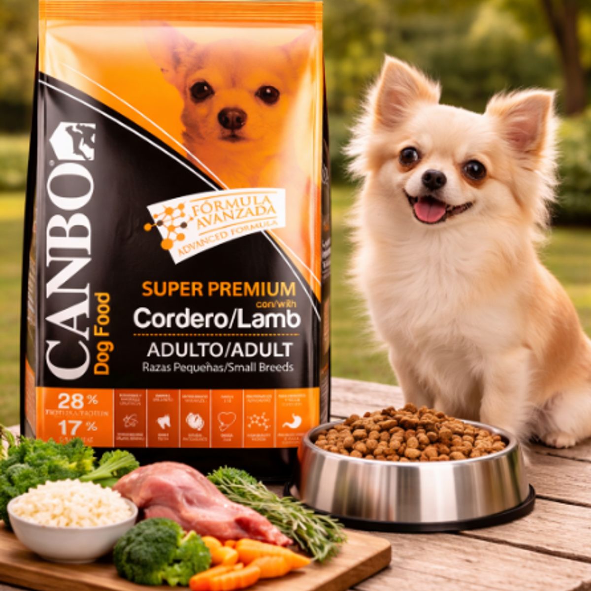 GENERICO - 7Kg -Canbo Super Premium Adulto  Cordero Razas Pequeñas