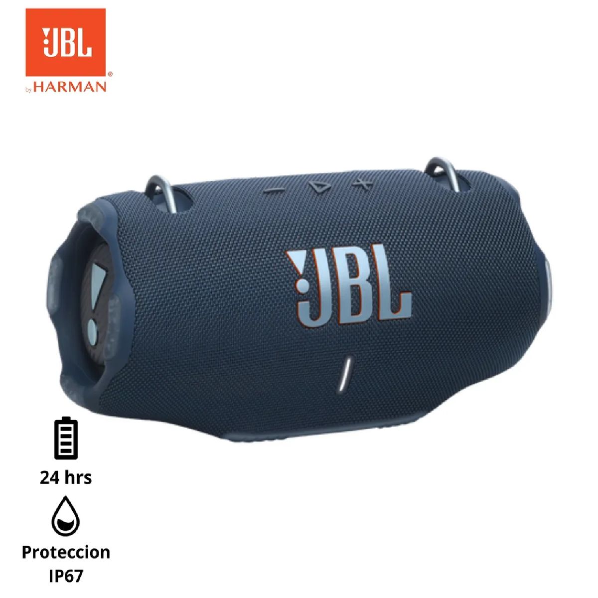 JBL - Parlante Jbl Xtreme 4 Bluetooth Portátil y Resistente Al Agua Ip67 - Azul