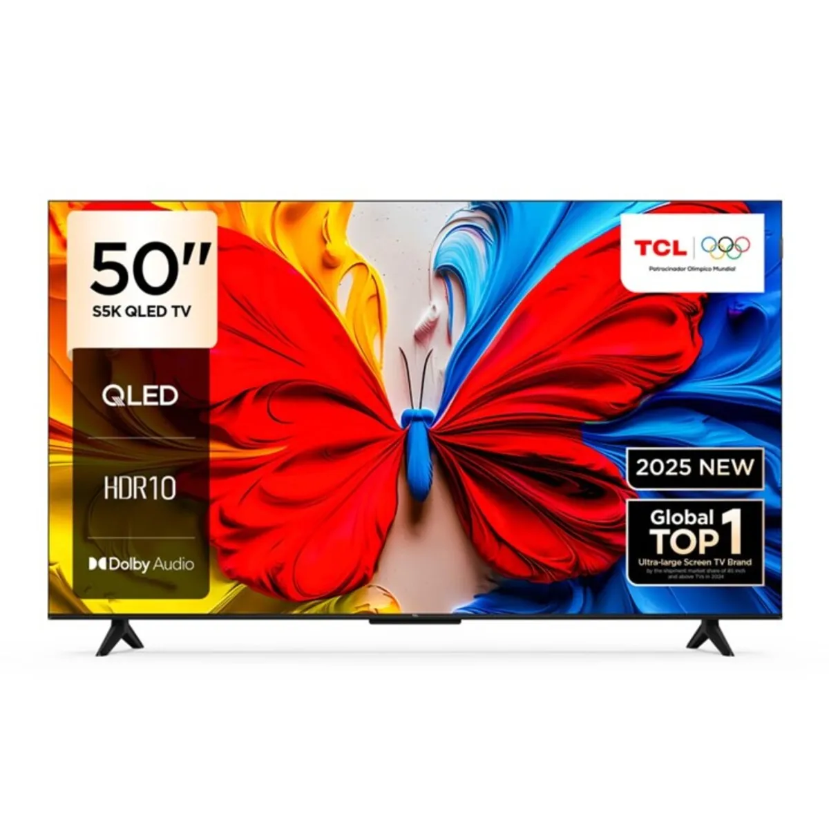 TCL - Televisor TCL 50" QLED FHD Smart Google TV 50S5K Año 2025
